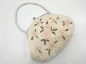 アンティーク　ビーズハンドバッグ